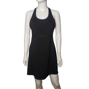 GAP | Dresses | Gap Fit Black Athletic T Back Tank Dress Size Medium |  Poshmark